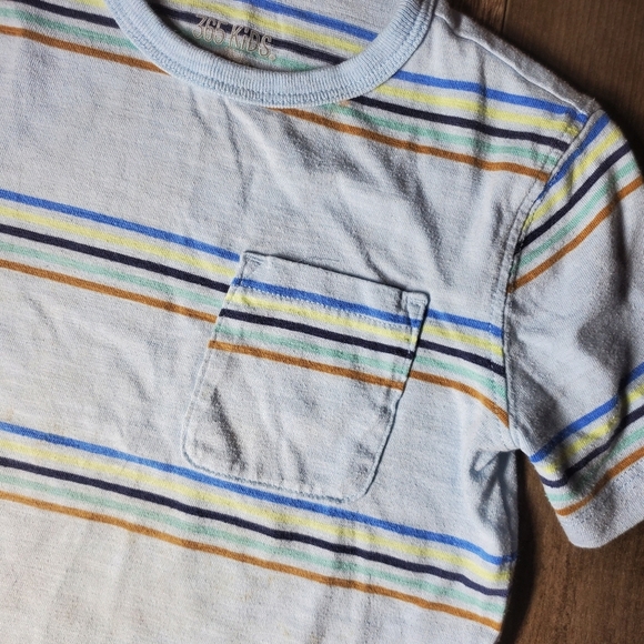 Carter's & Garanimals Boys Size 5 Casual Blue Short Sleeve Shirt Bundle EUC - Picture 8 of 15